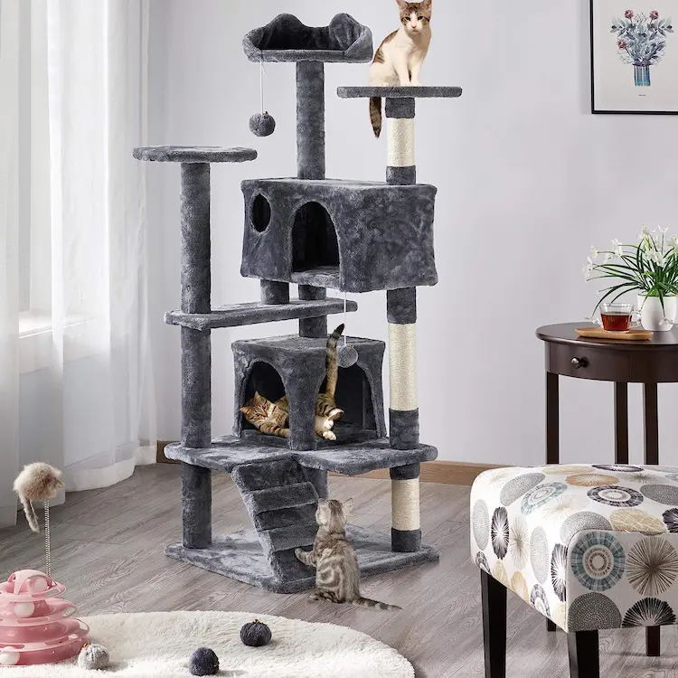 Cat Tower with Multiple Levels