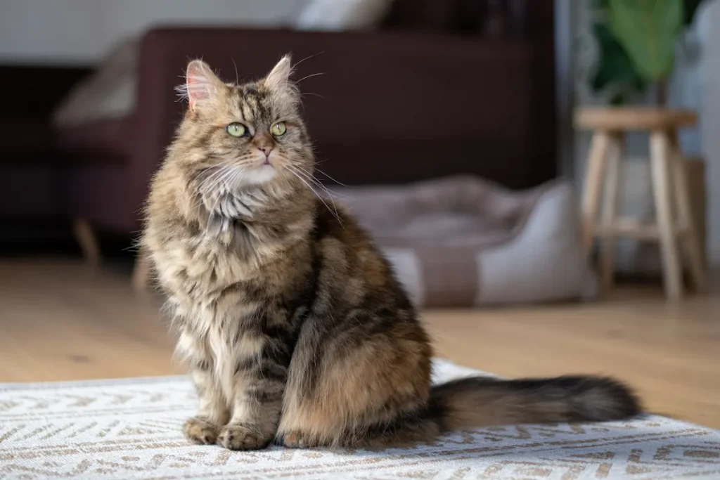 Maine Coon Cat Chirp